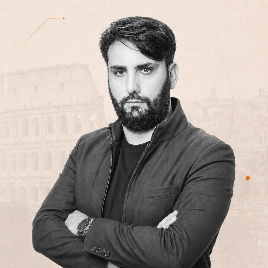 Ritratto di Francesco Giuliani, imprenditore e fondatore di Faraday AI Studio